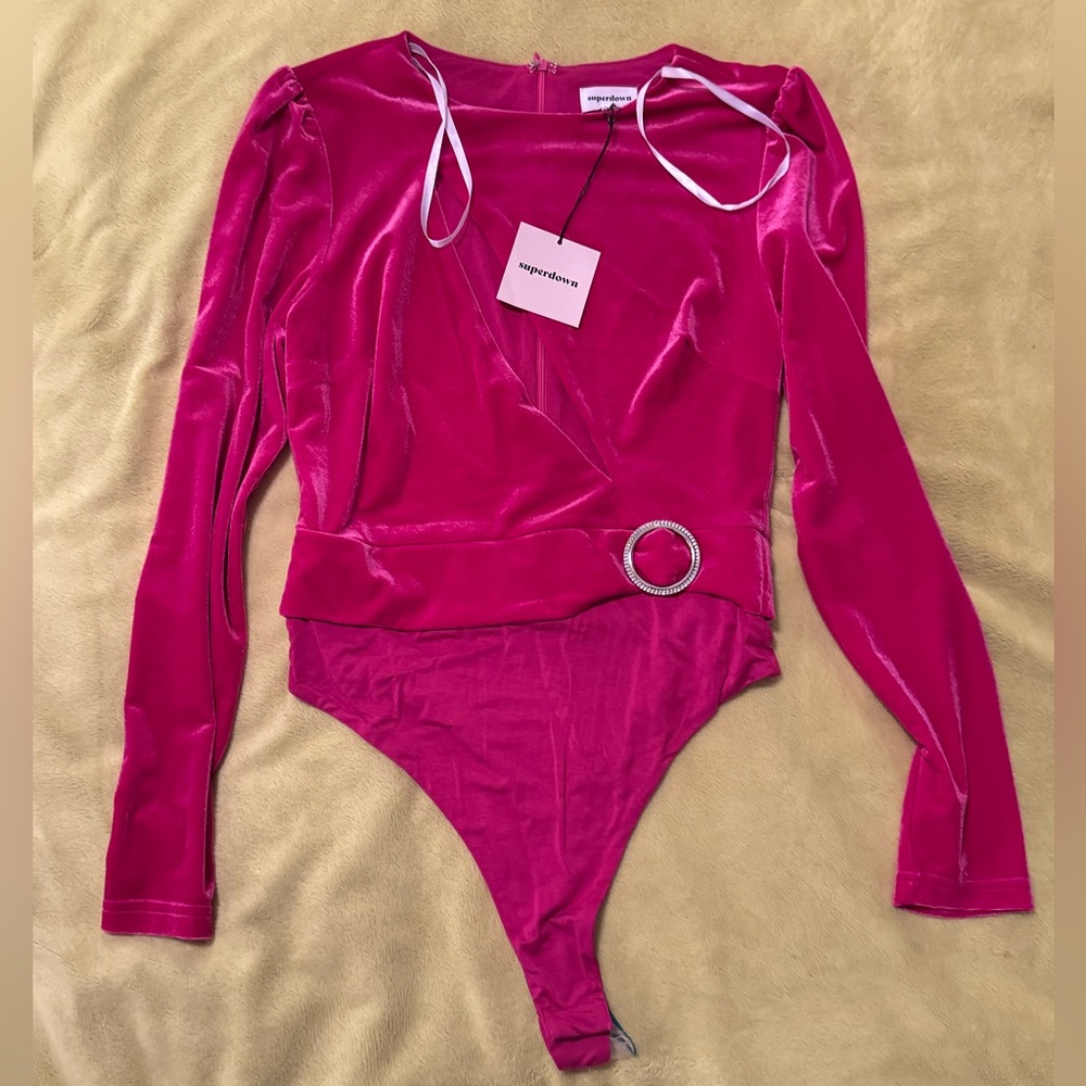 Superdown Charlotte Cut Out Bodysuit